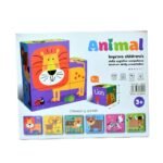 Animal Jigsaw Blocks – 9 PCS (6-in-1 Puzzle) - Image 3