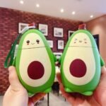 Cute Avocado Double Layer Portable Water Cup with Strap (280ml) - Image 4