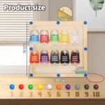 Magnetic Color sorting and Number Maze Puzzle - Image 7